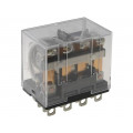LY4 24VDC; Relay: electromagnetic; 4PDT; Ucoil: 24VDC; 10A/110VAC; 10A/24VDC; OMRON LY4 24VDC; Relay: electromagnetic; 4PDT; Ucoil: 24VDC; 10A/110VAC; 10A/24VDC; OMRON