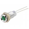 M.3030G; Indicator: LED; prominent; Cutout: Ø6mm; for PCB; brass; ØLED: 3mm; MENTOR M.3030G; Indicator: LED; prominent; Cutout: Ø6mm; for PCB; brass; ØLED: 3mm; MENTOR