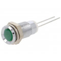 M.5030G; Indicator: LED; prominent; Cutout: Ø8mm; for PCB; brass; ØLED: 5mm; MENTOR M.5030G; Indicator: LED; prominent; Cutout: Ø8mm; for PCB; brass; ØLED: 5mm; MENTOR