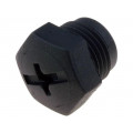 734209100 ASI M12 VS; Protection cover; for female M12 connectors; plastic; HIRSCHMANN 734209100 ASI M12 VS; Protection cover; for female M12 connectors; plastic; HIRSCHMANN