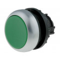 M22-D-G; Switch: push-button; Stabl.pos: 1; 22mm; green; Illumin: none; IP67; EATON ELECTRIC