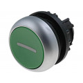 M22-D-G-X1; Switch: push-button; Stabl.pos: 1; 22mm; green; Illumin: none; IP67; EATON ELECTRIC
