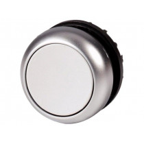 M22-D-GR; Switch: push-button; Stabl.pos: 1; 22mm; grey; Illumin: none; IP67; EATON ELECTRIC