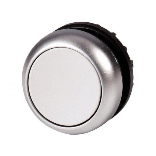 M22-D-GR; Switch: push-button; Stabl.pos: 1; 22mm; grey; Illumin: none; IP67; EATON ELECTRIC