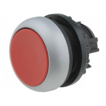 M22-D-R; Switch: push-button; Stabl.pos: 1; 22mm; red; Illumin: none; IP67; EATON ELECTRIC