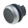 M22-D-S; Switch: push-button; Stabl.pos: 1; 22mm; black; Illumin: none; IP67; EATON ELECTRIC