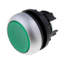 M22-DL-G; Switch: push-button; Stabl.pos: 1; 22mm; green; IP67; Pos: 2; Ø22.5mm; EATON ELECTRIC