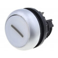 M22-DL-W-X1; Switch: push-button; Stabl.pos: 1; 22mm; white; IP67; Pos: 2; Ø22.5mm; EATON ELECTRIC