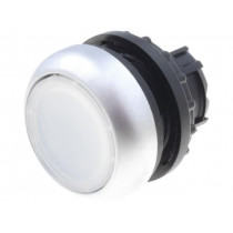 M22-DRL-W; Switch: push-button; Stabl.pos: 2; 22mm; white; IP67; Pos: 2; Ø22.5mm; EATON ELECTRIC