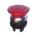 M22-DRP-R; Switch: push-button; Stabl.pos: 2; 22mm; red; Illumin: none; IP67; EATON ELECTRIC