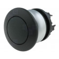 M22-DRP-S; Switch: push-button; Stabl.pos: 2; 22mm; black; Illumin: none; IP67; EATON ELECTRIC