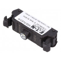M22-FLED-W; Illuminating unit; 22mm; RMQ-Titan; -25÷70°C; Illumin: LED; front; EATON ELECTRIC