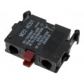 M22-KC01; Contact block; 22mm; RMQ-Titan; -25÷70°C; for back plate; EATON ELECTRIC