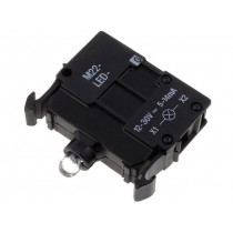M22-LED-G; Illuminating unit; 22mm; RMQ-Titan; -25÷70°C; Illumin: LED; front; EATON ELECTRIC