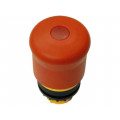 M22-PVLT; Switch: emergency stop; Stabl.pos: 2; 22mm; red; Illumin: M22-LED; EATON ELECTRIC