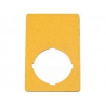 M22-XZK; Description label; 22mm; RMQ-Titan; Colour: yellow; EATON ELECTRIC