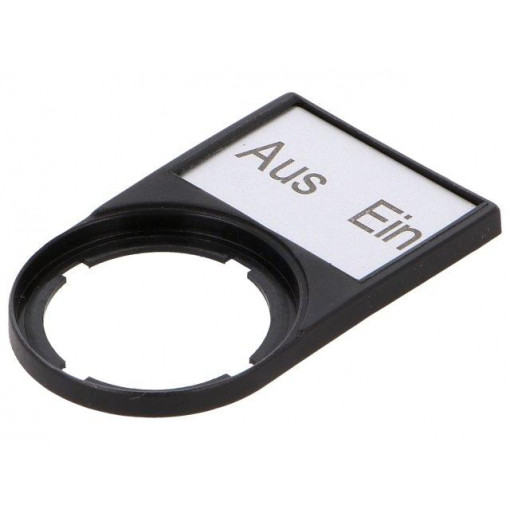 M22S-ST-D10; Bezel with description label; RMQ-Titan; 30x50mm; EATON ELECTRIC