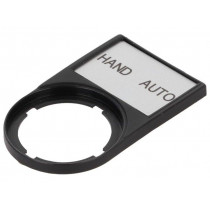 M22S-ST-D11; Bezel with description label; RMQ-Titan; 30x50mm; EATON ELECTRIC