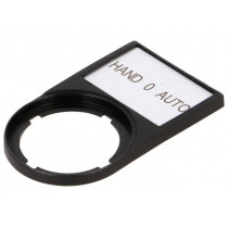 M22S-ST-D12; Bezel with description label; RMQ-Titan; 30x50mm; EATON ELECTRIC