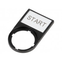 M22S-ST-GB1; Bezel with description label; RMQ-Titan; 30x50mm; EATON ELECTRIC