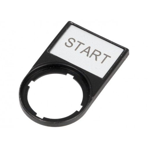 M22S-ST-GB1; Bezel with description label; RMQ-Titan; 30x50mm; EATON ELECTRIC