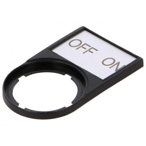 M22S-ST-GB10; Bezel with description label; RMQ-Titan; 30x50mm; EATON ELECTRIC