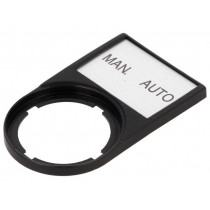 M22S-ST-GB11; Bezel with description label; RMQ-Titan; 30x50mm; EATON ELECTRIC