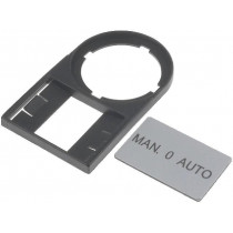 M22S-ST-GB12; Bezel with description label; RMQ-Titan; 30x50mm; EATON ELECTRIC