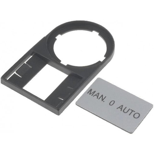 M22S-ST-GB12; Bezel with description label; RMQ-Titan; 30x50mm; EATON ELECTRIC