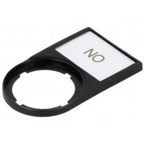 M22S-ST-GB6; Bezel with description label; RMQ-Titan; 30x50mm; EATON ELECTRIC