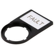 M22S-ST-GB8; Bezel with description label; RMQ-Titan; 30x50mm; EATON ELECTRIC