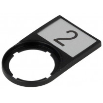 M22S-ST-X53; Bezel with description label; RMQ-Titan; 30x50mm; EATON ELECTRIC