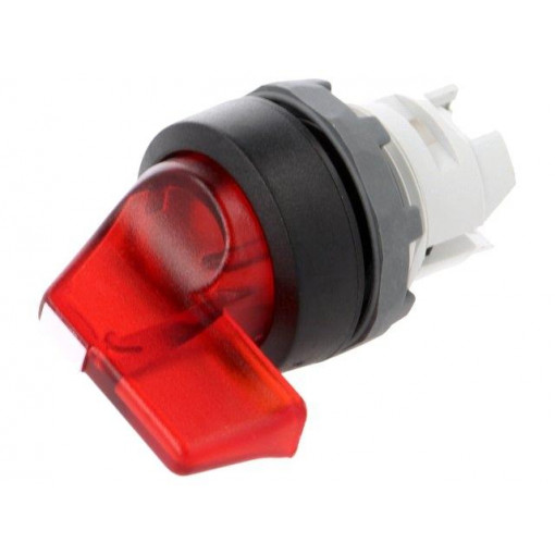 1SFA611203R1101; Switch: rotary; Stabl.pos: 2; 22mm; red; Illumin: MLB-1; IP66; Pos: 2; ABB