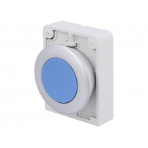 M30C-FD-B; Switch: push-button; Stabl.pos: 1; 30mm; blue; none; IP67; Pos: 2; EATON ELECTRIC M30C-FD-B; Switch: push-button; Stabl.pos: 1; 30mm; blue; none; IP67; Pos: 2; EATON ELECTRIC