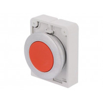 M30C-FD-R; Switch: push-button; Stabl.pos: 1; 30mm; red; none; IP67; Pos: 2; EATON ELECTRIC M30C-FD-R; Switch: push-button; Stabl.pos: 1; 30mm; red; none; IP67; Pos: 2; EATON ELECTRIC