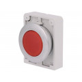 M30C-FDL-R; Switch: push-button; Stabl.pos: 1; 30mm; red; M22-FLED,M22-LED; EATON ELECTRIC M30C-FDL-R; Switch: push-button; Stabl.pos: 1; 30mm; red; M22-FLED,M22-LED; EATON ELECTRIC