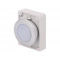 M30C-FL-W; Control lamp; 30mm; RMQ-Titan; -25÷70°C; Illumin: M22-LED; Ø30.5mm; EATON ELECTRIC