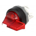 1SFA611213R1101; Switch: rotary; Stabl.pos: 3; 22mm; red; Illumin: MLB-1; IP66; Pos: 3; ABB