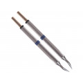 M60TZ004; Tip; bent conical; 0.4mm; 325÷358°C; for TZ-KIT-1 hot tweezers; THERMALTRONICS