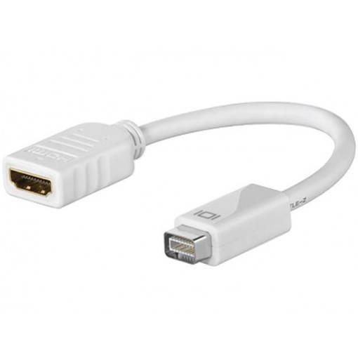 51745; Adapter; DVI mini plug,HDMI socket; Goobay 51745; Adapter; DVI mini plug,HDMI socket; Goobay