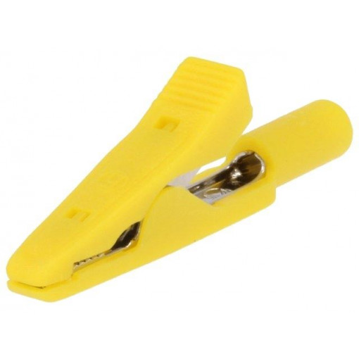 MA1GN; Crocodile clip; 15A; 60VDC; green; Grip capac: max.4mm; HIRSCHMANN T&M MA1GN; Crocodile clip; 15A; 60VDC; green; Grip capac: max.4mm; HIRSCHMANN T&M