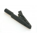 MA1SW; Crocodile clip; 15A; 60VDC; black; Grip capac: max.4mm; HIRSCHMANN T&M
