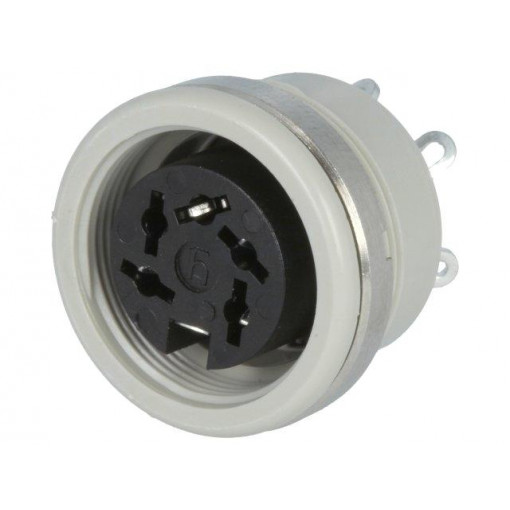 930952517 MAB 5100; Socket; DIN; female; PIN: 5; Layout: 240°; soldering; HIRSCHMANN