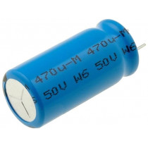 MAL213661471E3; Capacitor: electrolytic; low impedance; THT; 470uF; 50VDC; ±20%; VISHAY