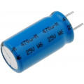 MAL213666471E3; Capacitor: electrolytic; low impedance; THT; 470uF; 25VDC; ±20%; VISHAY MAL213666471E3; Capacitor: electrolytic; low impedance; THT; 470uF; 25VDC; ±20%; VISHAY