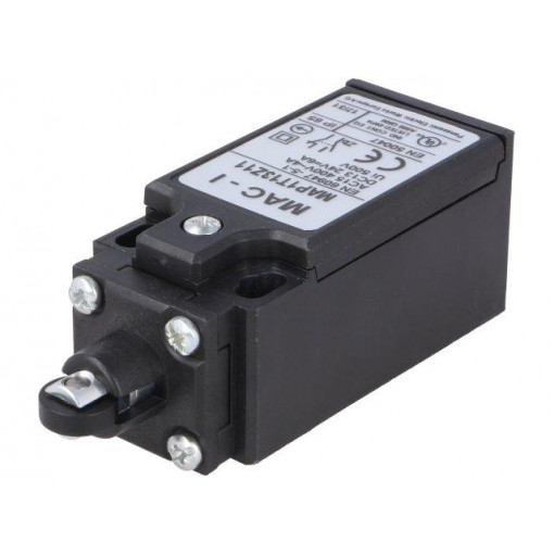 MAP1T13Z11; Limit switch; plunger with plastic roller Ø11mm; NO + NC; 10A; PANASONIC