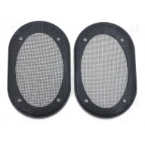 ; Loudspeaker grille; 95x155mm; 4CARMEDIA ; Loudspeaker grille; 95x155mm; 4CARMEDIA
