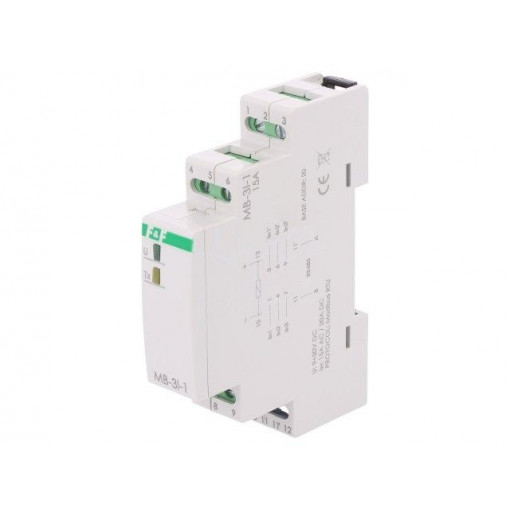 MAX-MB-3I-1-15A; Converter: current; DIN; 0÷285VAC,0÷400VDC; 9÷30VDC; IP20; F&F
