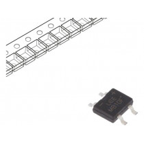 MB10F; Single-phase bridge rectifier; Urmax: 1kV; If: 0.5A; Ifsm: 35A; MBF; LUGUANG ELECTRONIC