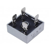 MB154; Single-phase bridge rectifier; Urmax: 400V; If: 15A; Ifsm: 300A; DC COMPONENTS